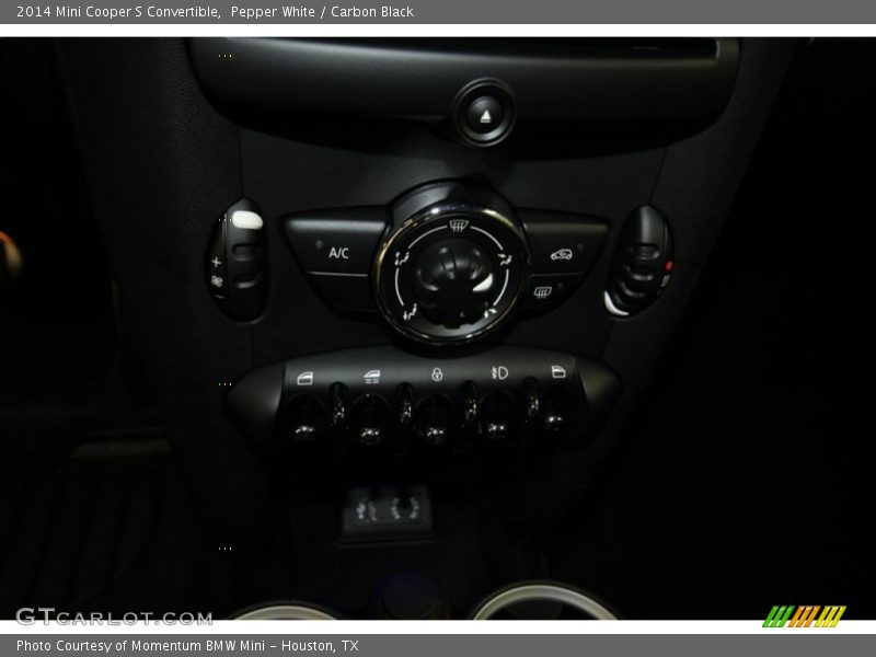 Pepper White / Carbon Black 2014 Mini Cooper S Convertible