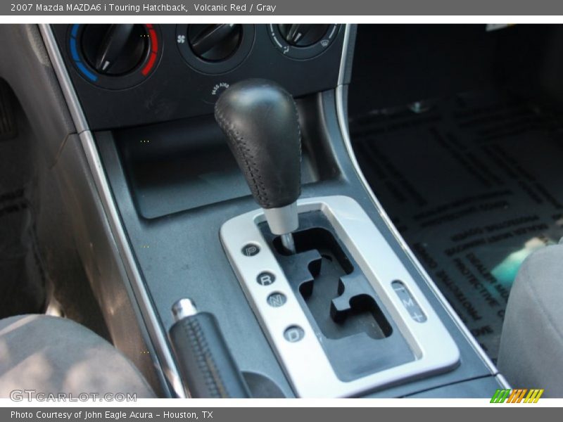 Volcanic Red / Gray 2007 Mazda MAZDA6 i Touring Hatchback