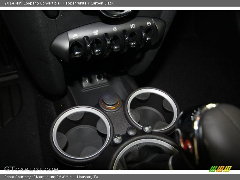 Pepper White / Carbon Black 2014 Mini Cooper S Convertible