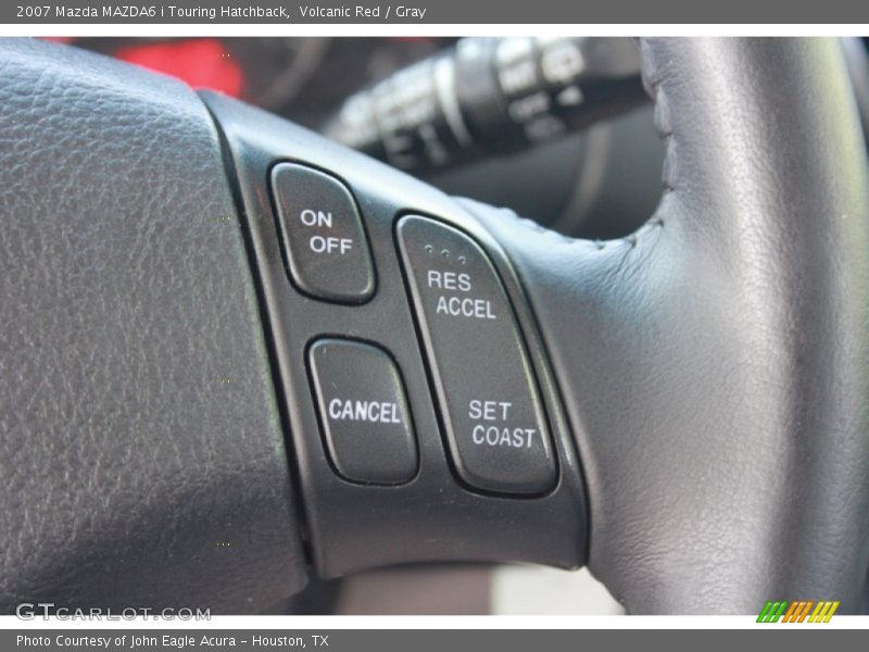 Volcanic Red / Gray 2007 Mazda MAZDA6 i Touring Hatchback