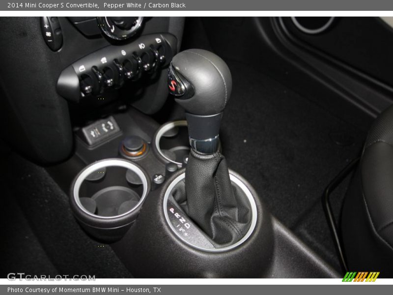 Pepper White / Carbon Black 2014 Mini Cooper S Convertible