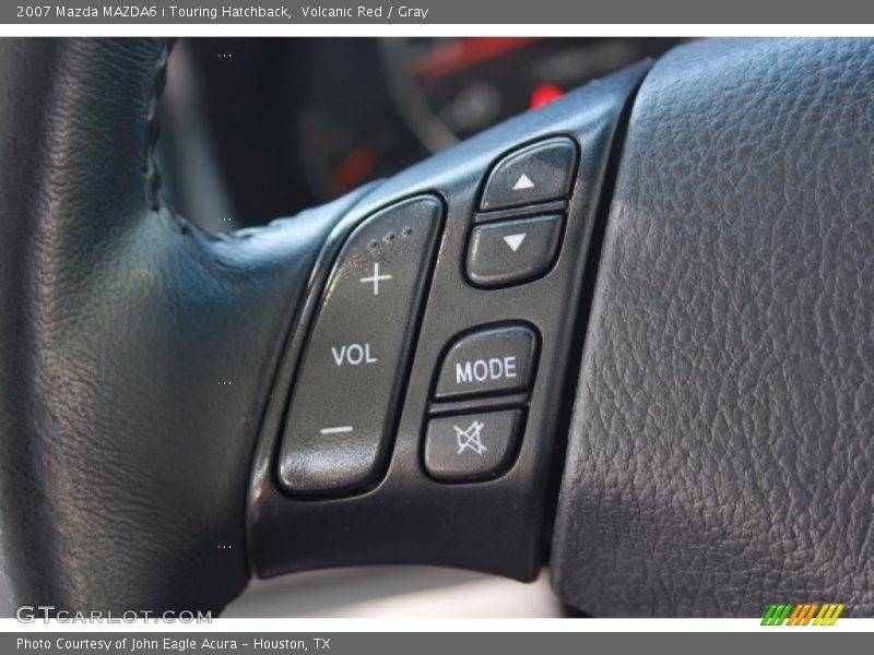 Volcanic Red / Gray 2007 Mazda MAZDA6 i Touring Hatchback