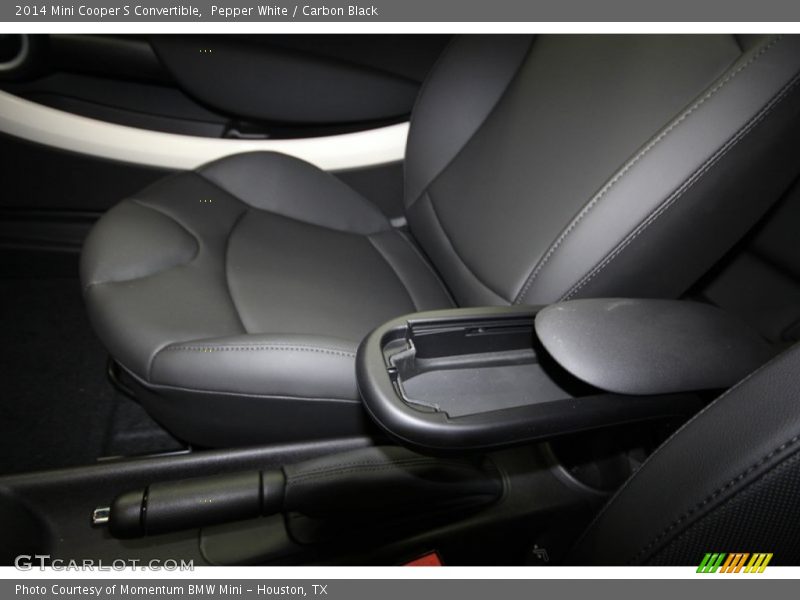 Pepper White / Carbon Black 2014 Mini Cooper S Convertible