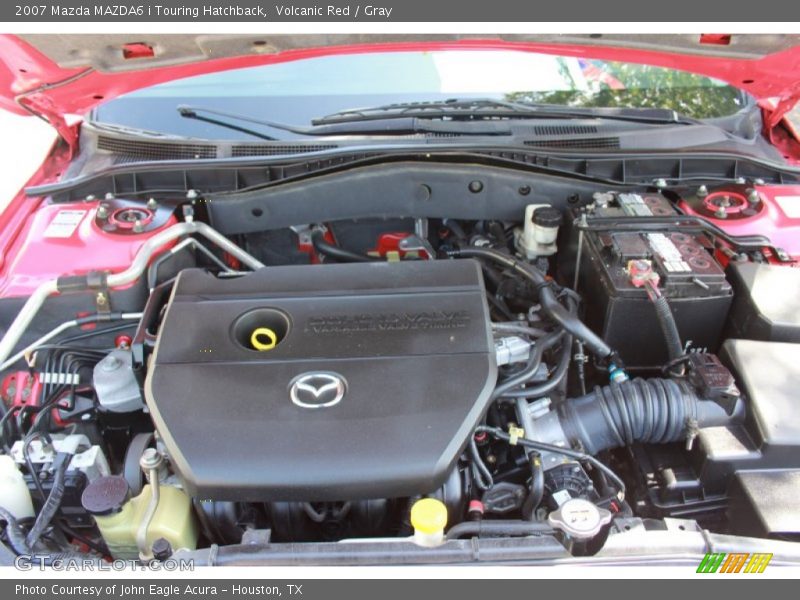 Volcanic Red / Gray 2007 Mazda MAZDA6 i Touring Hatchback