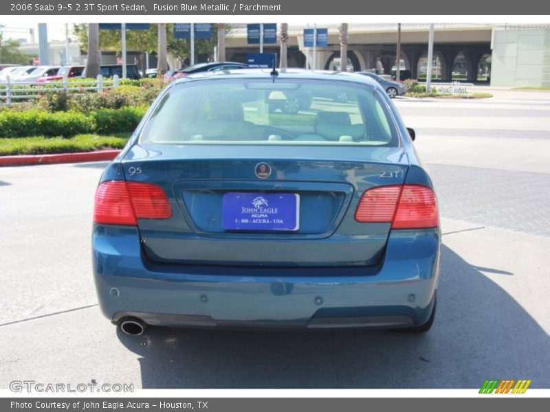 Fusion Blue Metallic / Parchment 2006 Saab 9-5 2.3T Sport Sedan