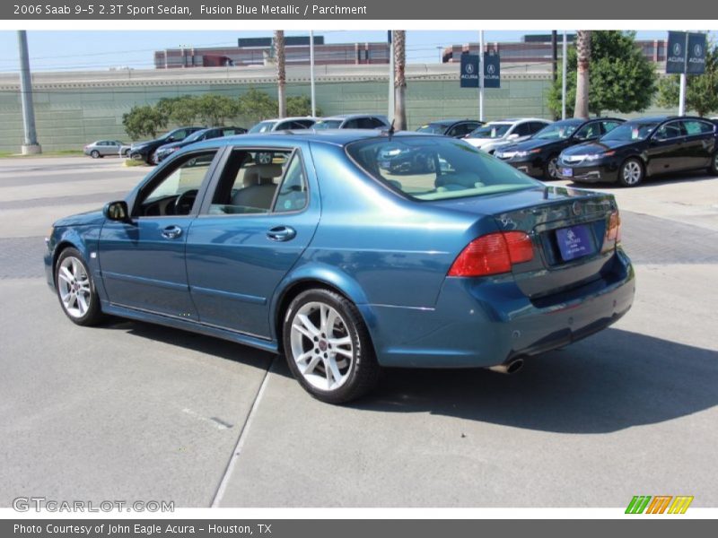 Fusion Blue Metallic / Parchment 2006 Saab 9-5 2.3T Sport Sedan