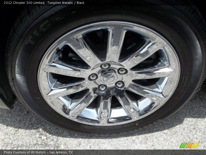 Tungsten Metallic / Black 2012 Chrysler 300 Limited