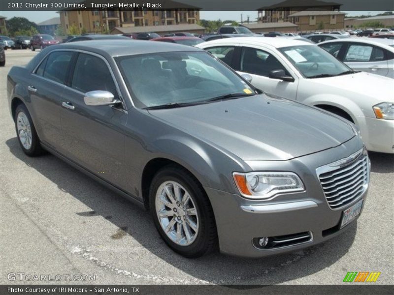 Tungsten Metallic / Black 2012 Chrysler 300 Limited