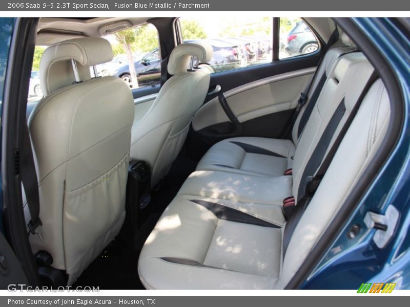 Fusion Blue Metallic / Parchment 2006 Saab 9-5 2.3T Sport Sedan