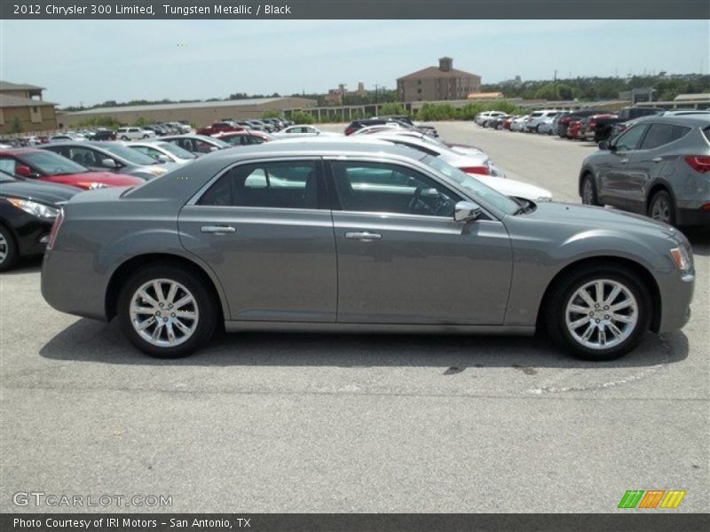 Tungsten Metallic / Black 2012 Chrysler 300 Limited