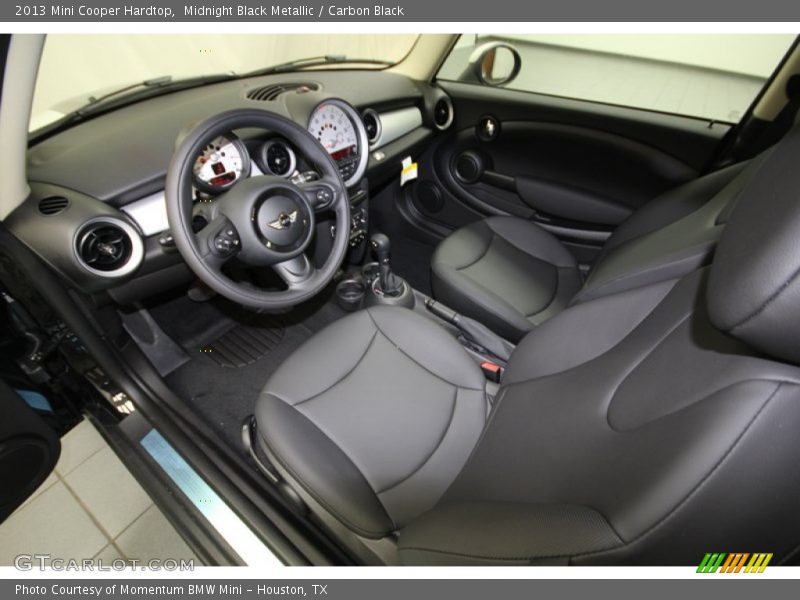 Midnight Black Metallic / Carbon Black 2013 Mini Cooper Hardtop