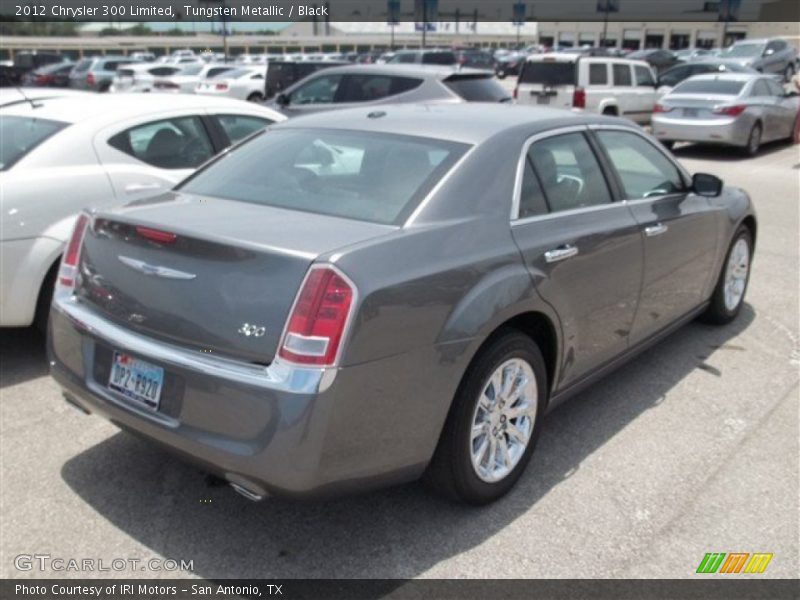 Tungsten Metallic / Black 2012 Chrysler 300 Limited