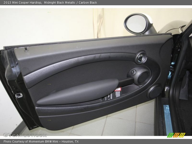Midnight Black Metallic / Carbon Black 2013 Mini Cooper Hardtop