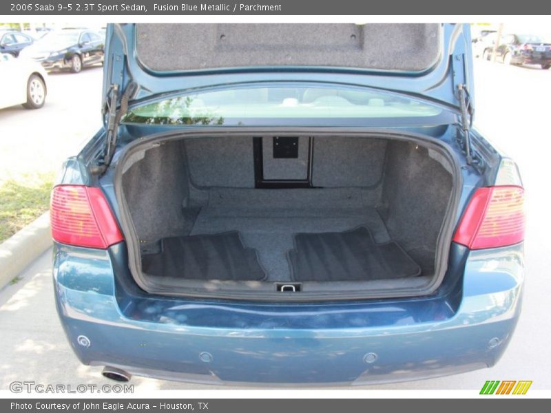Fusion Blue Metallic / Parchment 2006 Saab 9-5 2.3T Sport Sedan
