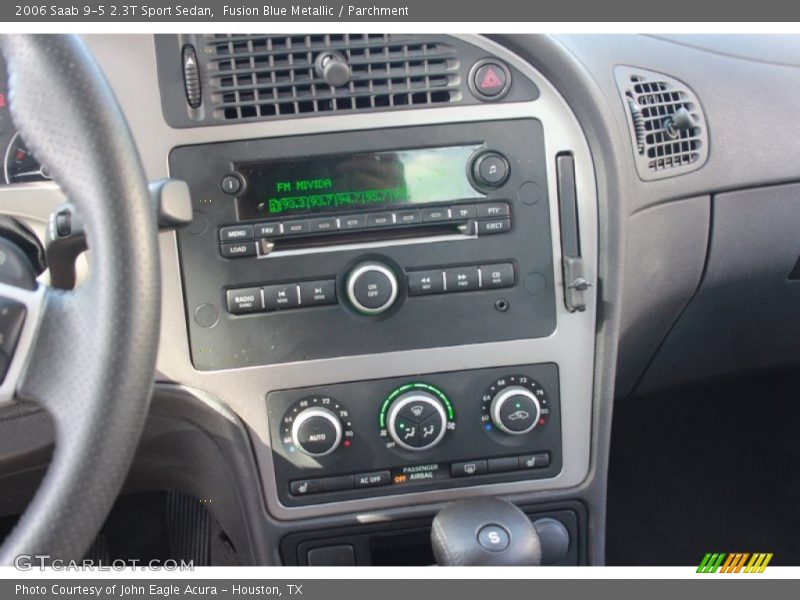 Fusion Blue Metallic / Parchment 2006 Saab 9-5 2.3T Sport Sedan