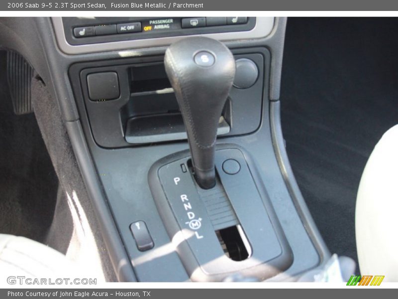 Fusion Blue Metallic / Parchment 2006 Saab 9-5 2.3T Sport Sedan