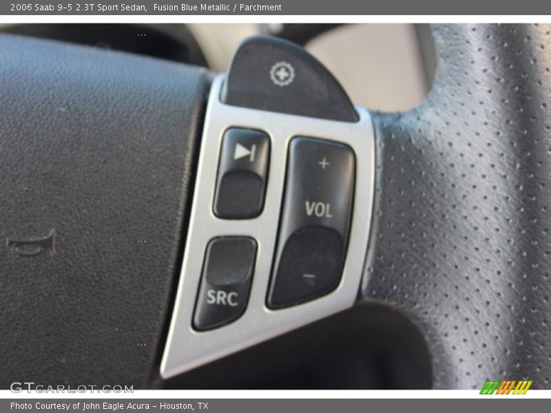 Fusion Blue Metallic / Parchment 2006 Saab 9-5 2.3T Sport Sedan