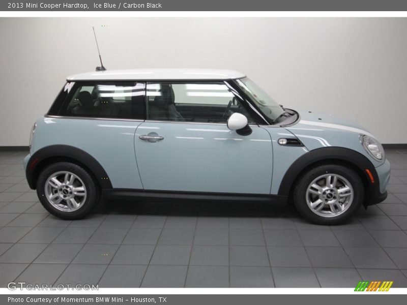 Ice Blue / Carbon Black 2013 Mini Cooper Hardtop