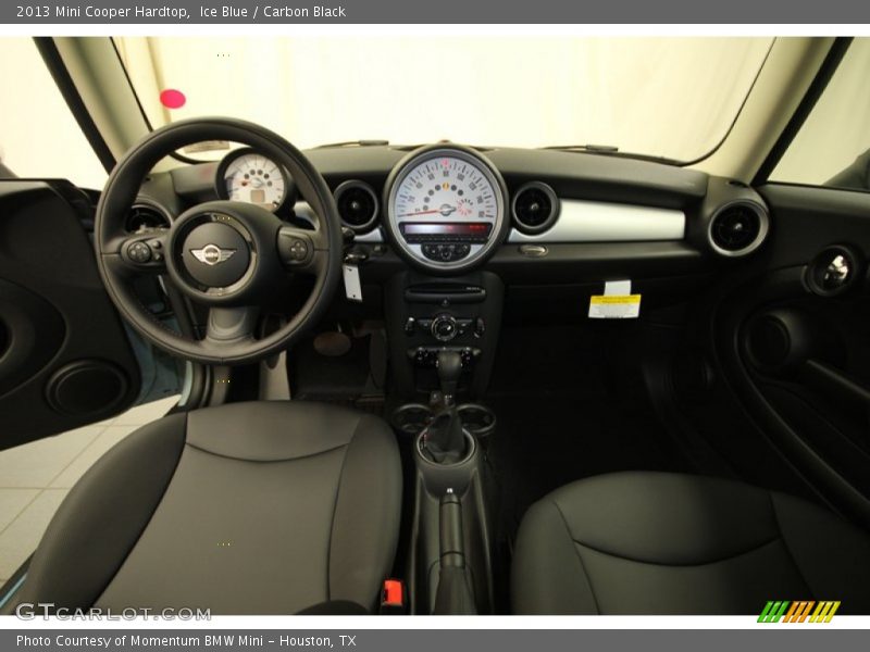 Ice Blue / Carbon Black 2013 Mini Cooper Hardtop