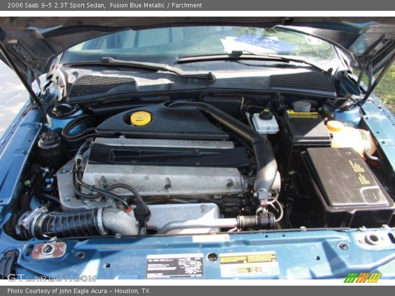 Fusion Blue Metallic / Parchment 2006 Saab 9-5 2.3T Sport Sedan