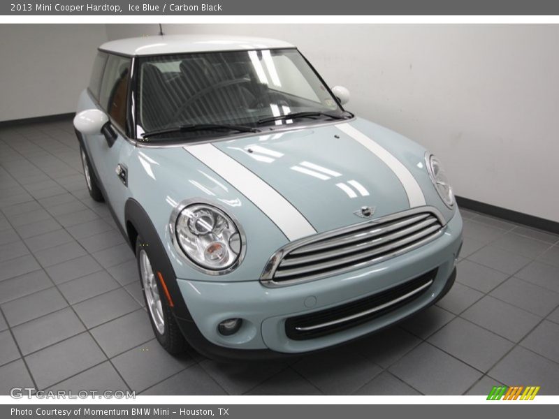 Ice Blue / Carbon Black 2013 Mini Cooper Hardtop