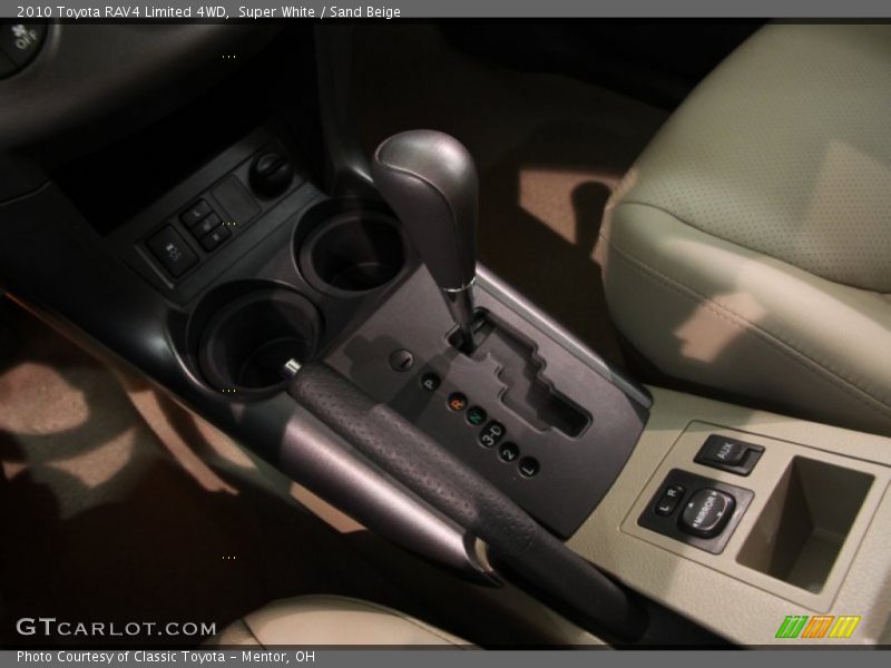 Super White / Sand Beige 2010 Toyota RAV4 Limited 4WD