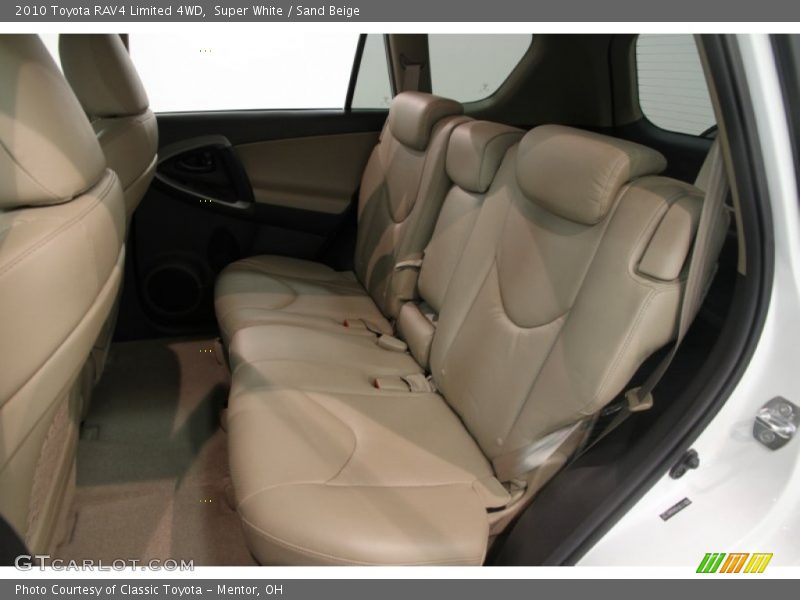 Super White / Sand Beige 2010 Toyota RAV4 Limited 4WD