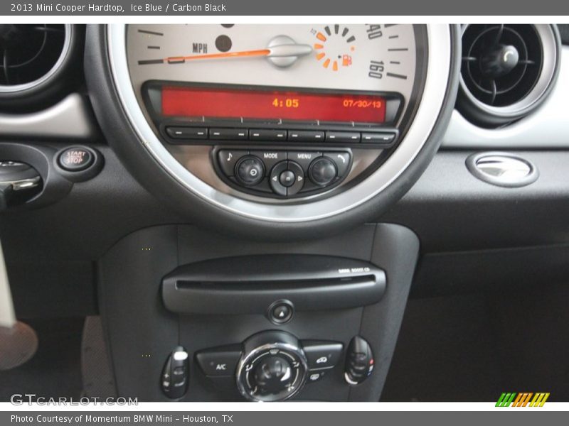 Ice Blue / Carbon Black 2013 Mini Cooper Hardtop