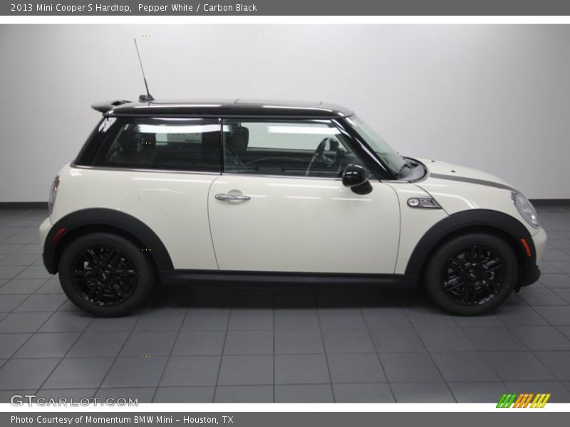 Pepper White / Carbon Black 2013 Mini Cooper S Hardtop