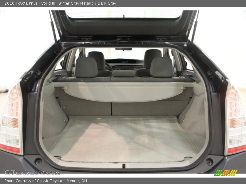 Winter Gray Metallic / Dark Gray 2010 Toyota Prius Hybrid III