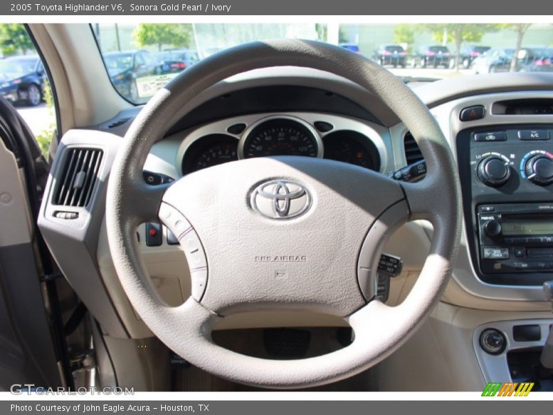 Sonora Gold Pearl / Ivory 2005 Toyota Highlander V6