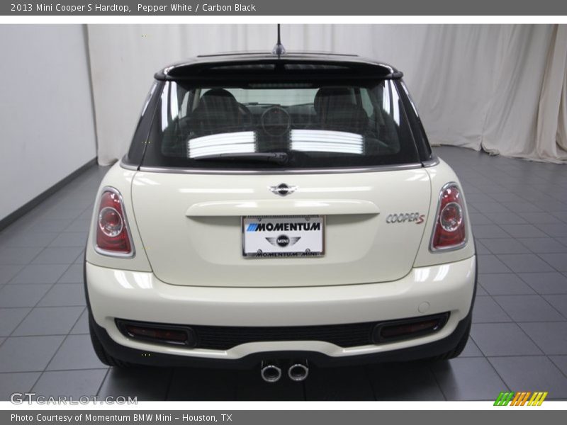 Pepper White / Carbon Black 2013 Mini Cooper S Hardtop