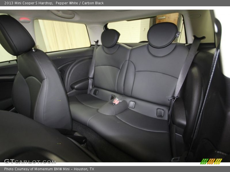 Pepper White / Carbon Black 2013 Mini Cooper S Hardtop
