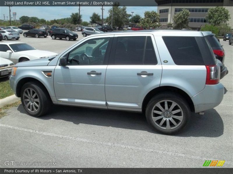 Zermatt Silver Metallic / Ebony Black 2008 Land Rover LR2 HSE