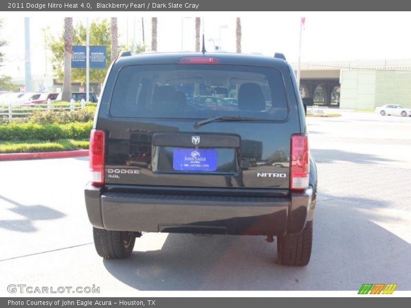 Blackberry Pearl / Dark Slate Gray 2011 Dodge Nitro Heat 4.0