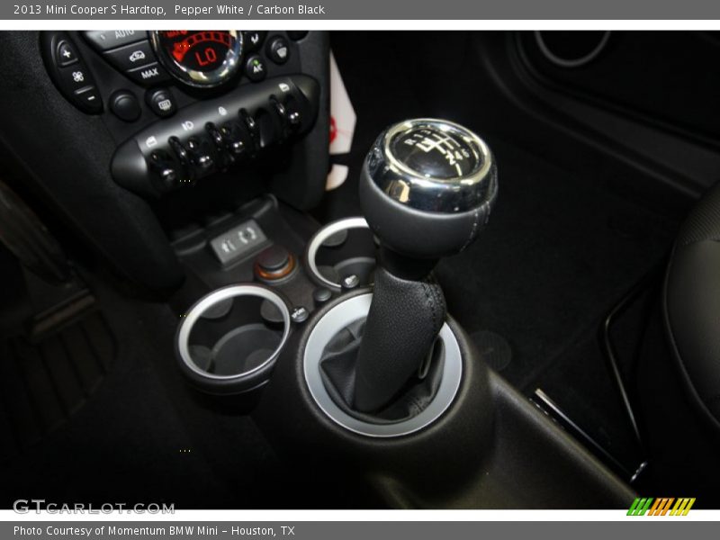 Pepper White / Carbon Black 2013 Mini Cooper S Hardtop