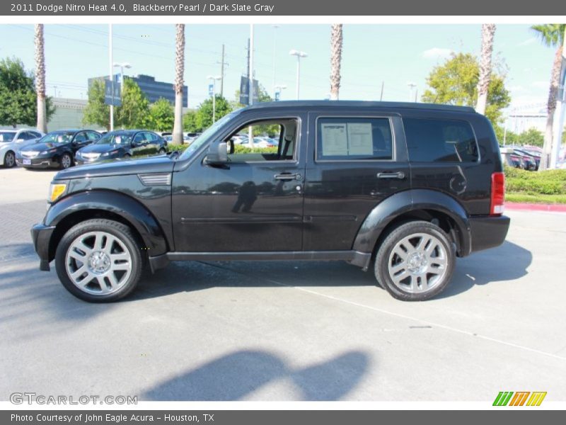 Blackberry Pearl / Dark Slate Gray 2011 Dodge Nitro Heat 4.0