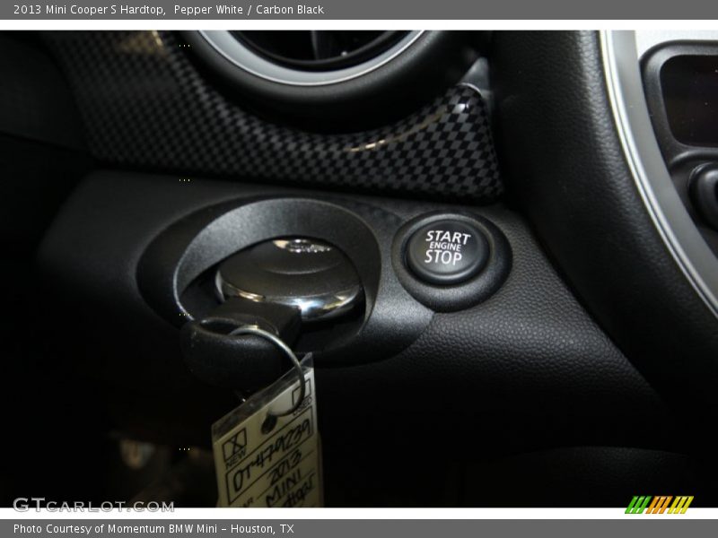 Pepper White / Carbon Black 2013 Mini Cooper S Hardtop