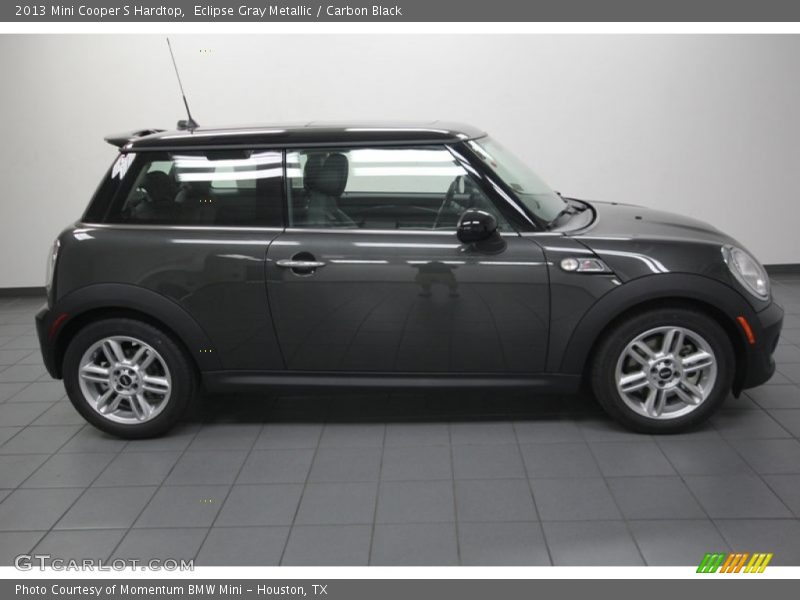 Eclipse Gray Metallic / Carbon Black 2013 Mini Cooper S Hardtop