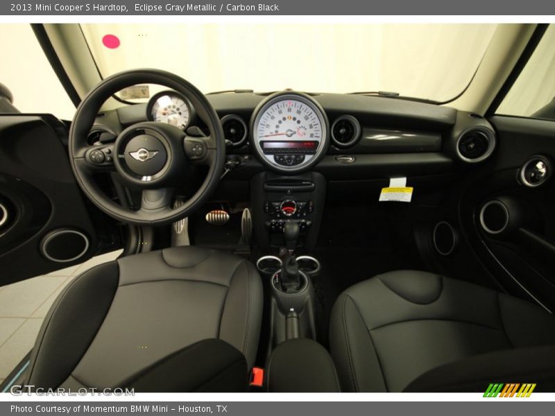 Eclipse Gray Metallic / Carbon Black 2013 Mini Cooper S Hardtop