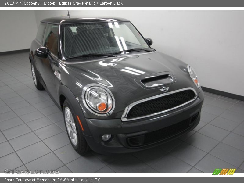 Eclipse Gray Metallic / Carbon Black 2013 Mini Cooper S Hardtop