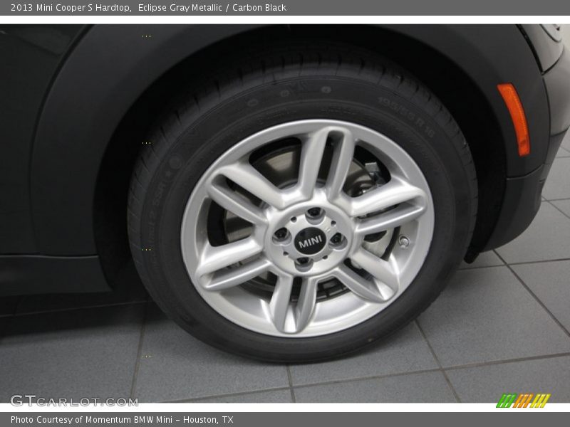 Eclipse Gray Metallic / Carbon Black 2013 Mini Cooper S Hardtop