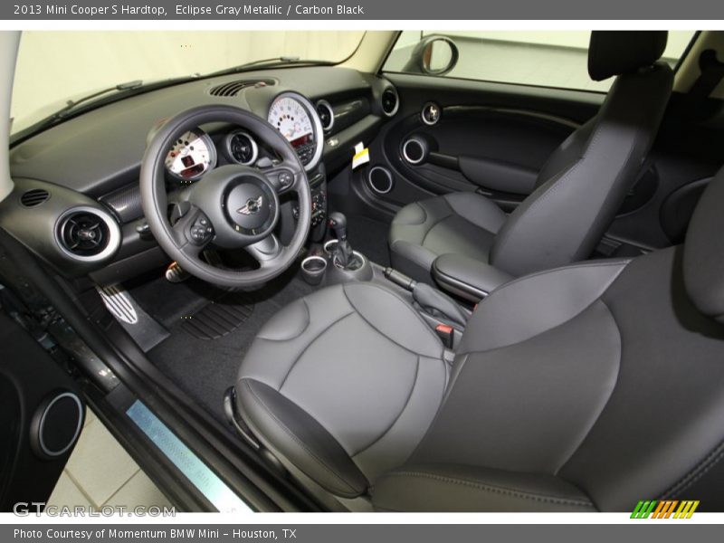 Eclipse Gray Metallic / Carbon Black 2013 Mini Cooper S Hardtop