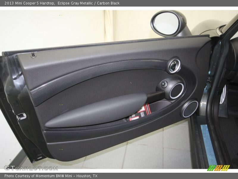 Eclipse Gray Metallic / Carbon Black 2013 Mini Cooper S Hardtop
