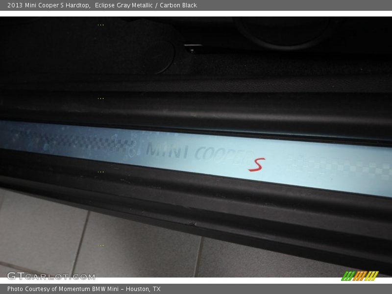 Eclipse Gray Metallic / Carbon Black 2013 Mini Cooper S Hardtop