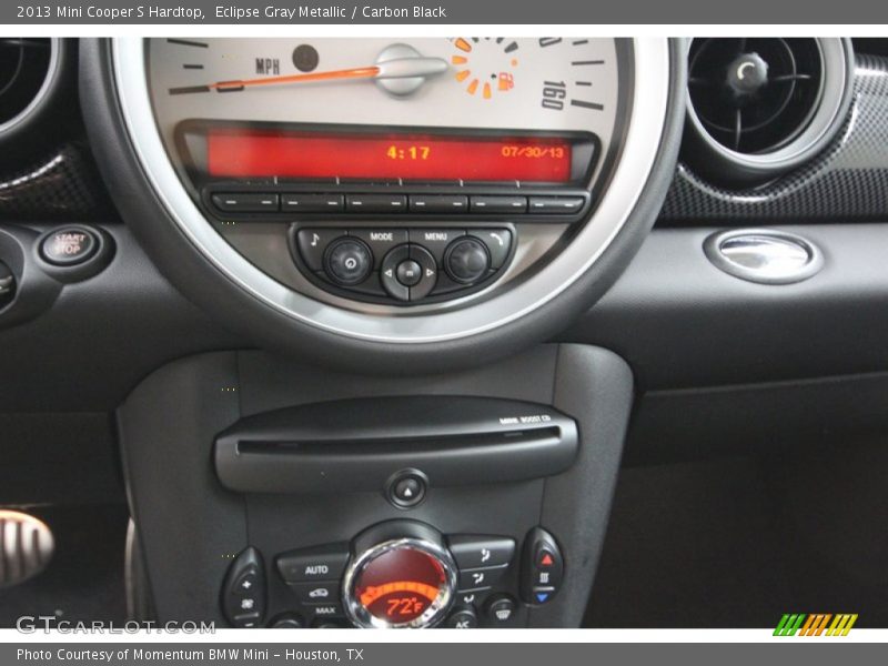 Eclipse Gray Metallic / Carbon Black 2013 Mini Cooper S Hardtop