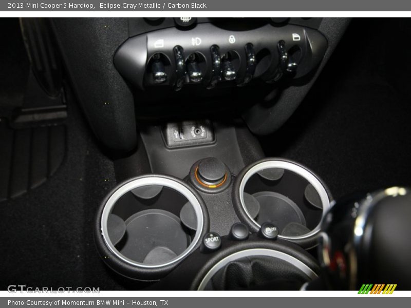 Eclipse Gray Metallic / Carbon Black 2013 Mini Cooper S Hardtop