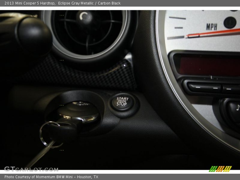 Eclipse Gray Metallic / Carbon Black 2013 Mini Cooper S Hardtop