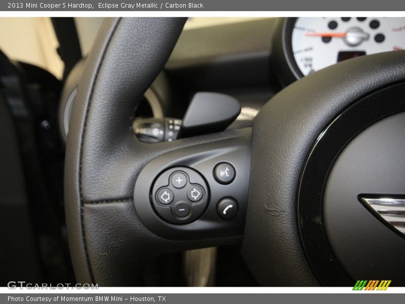 Eclipse Gray Metallic / Carbon Black 2013 Mini Cooper S Hardtop