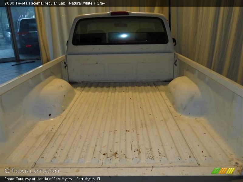 Natural White / Gray 2000 Toyota Tacoma Regular Cab